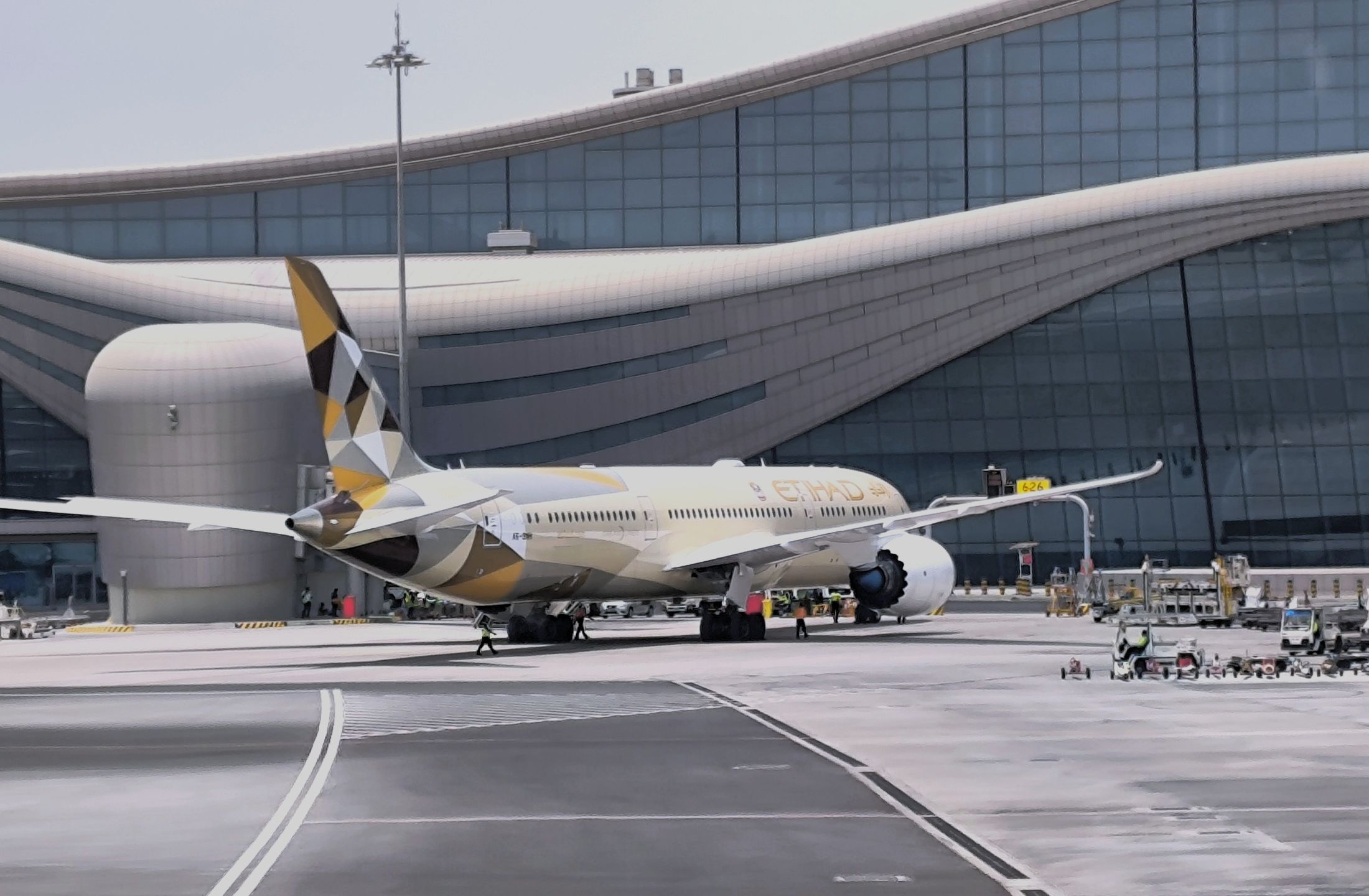 Etihad A320 ABH