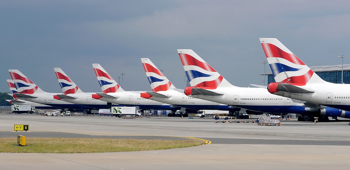 British Airways Tails
