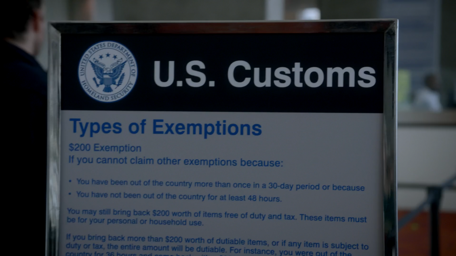 U S Customs And Border Protection