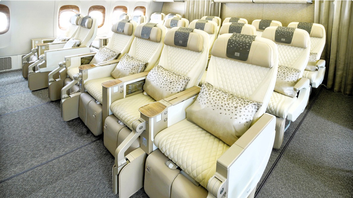Emirates Skywards Flight Rewards In Premium Economy