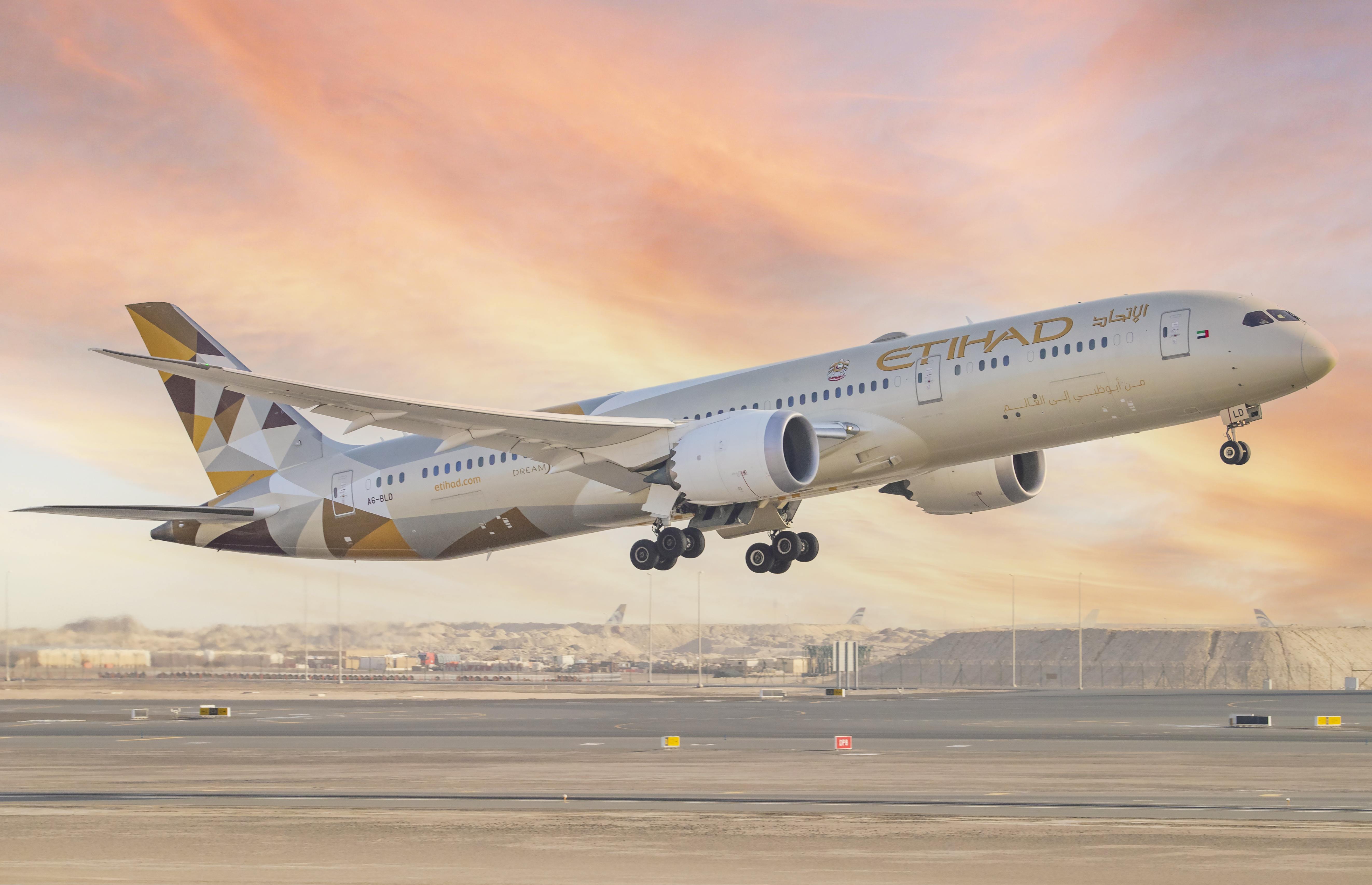 Etihad Airways Boeing 787 Dreamliner LR